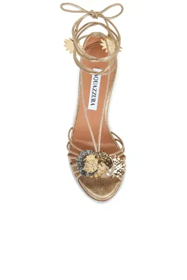 Aquazzura Night Stars Nappa 105 Sandal | Thumbnail 4 Aquazzura Night Stars Nappa 105 Sandal | Thumbnail 4