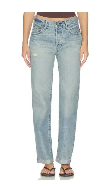Moussy Vintage Copper Straight Leg Jeans | Thumbnail 7 Moussy Vintage Copper Straight Leg Jeans | Thumbnail 7