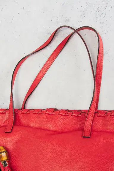 Gucci Bamboo Tassel Tote Bag | Thumbnail 6 Gucci Bamboo Tassel Tote Bag | Thumbnail 6