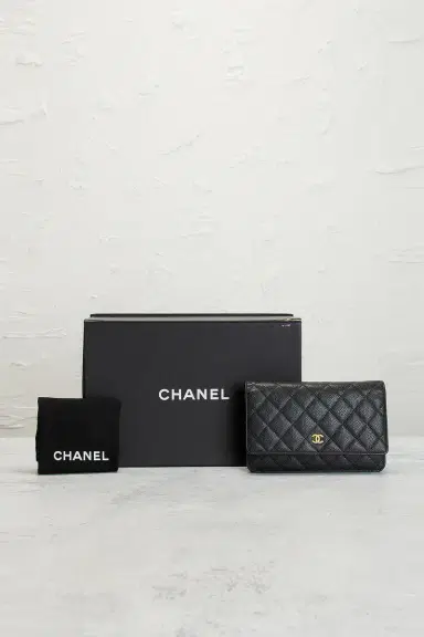 chanel Chanel Caviar Classic Wallet On Chain | Thumbnail 9 chanel Chanel Caviar Classic Wallet On Chain | Thumbnail 9