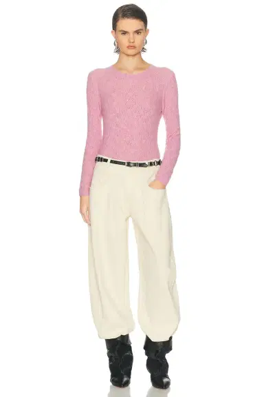 ISABEL MARANT ÉTOILE Obeline Sweater | Thumbnail 4 ISABEL MARANT ÉTOILE Obeline Sweater | Thumbnail 4