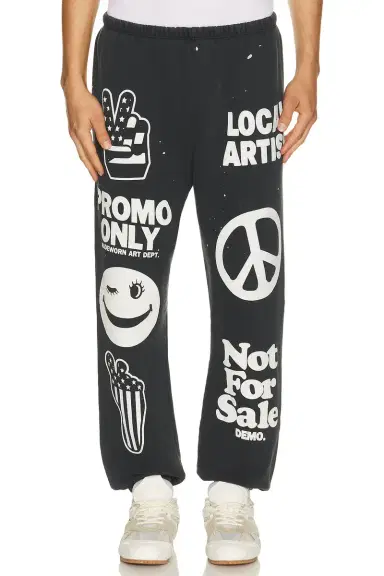 Madeworn Art Happens P.E. Sweatpants | Thumbnail 1 Madeworn Art Happens P.E. Sweatpants | Thumbnail 1