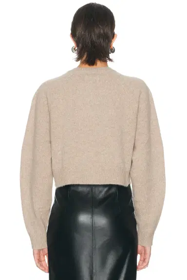 Loulou de Saison Heike Cropped Raglan Cardigan | Thumbnail 3 Loulou de Saison Heike Cropped Raglan Cardigan | Thumbnail 3