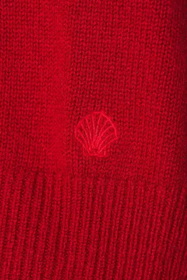 Loulou de Saison Malo Oversized Saddle-Sleeve Henley Sweater | Thumbnail 5 Loulou de Saison Malo Oversized Saddle-Sleeve Henley Sweater | Thumbnail 5