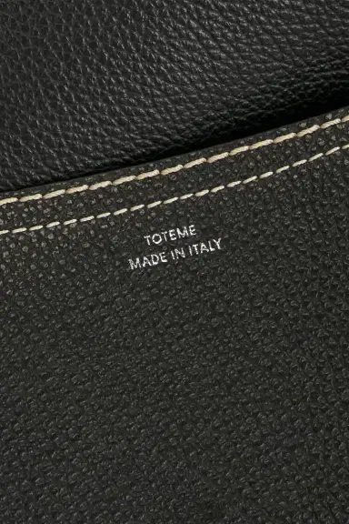 TOTEME T-Lock Grained Leather Clutch | Thumbnail 5 TOTEME T-Lock Grained Leather Clutch | Thumbnail 5