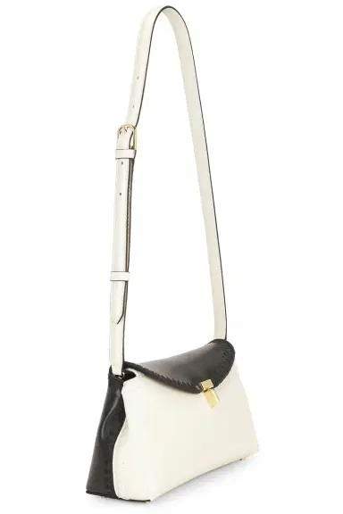 Toteme T-Lock Embroidered Leather Clutch | Thumbnail 3 Toteme T-Lock Embroidered Leather Clutch | Thumbnail 3