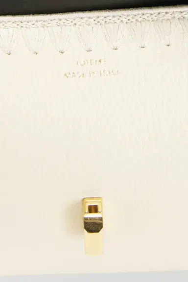 Toteme T-Lock Embroidered Leather Clutch | Thumbnail 5 Toteme T-Lock Embroidered Leather Clutch | Thumbnail 5