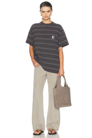 Carhartt WIP Short Sleeve Bert Pocket T-Shirt | Thumbnail 4 Carhartt WIP Short Sleeve Bert Pocket T-Shirt | Thumbnail 4