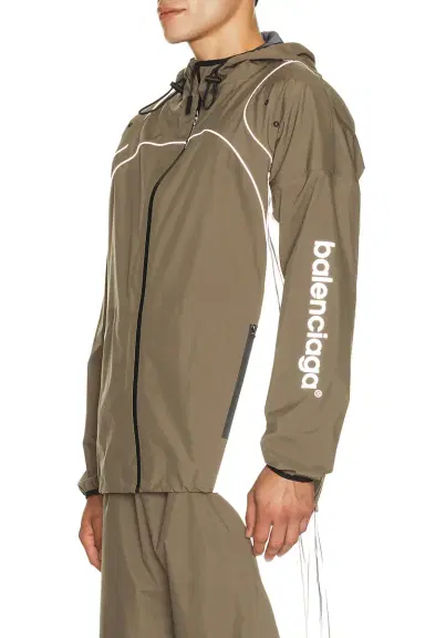 Balenciaga Athletic Zip-up Out | Thumbnail 3 Balenciaga Athletic Zip-up Out | Thumbnail 3