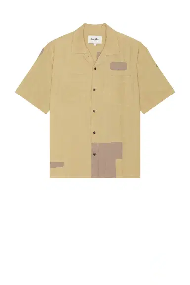 Corridor Patchwork Short Sleeve Shirt | Thumbnail 4 Corridor Patchwork Short Sleeve Shirt | Thumbnail 4