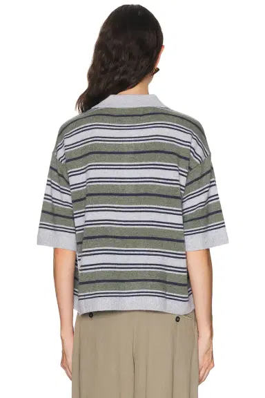 TWP Short Sleeve Polo Top | Thumbnail 3 TWP Short Sleeve Polo Top | Thumbnail 3