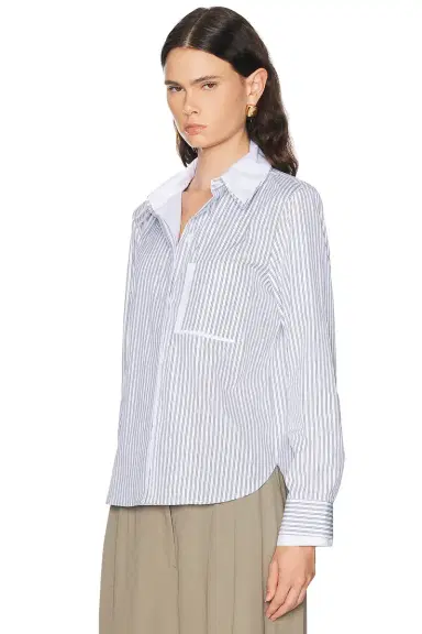 TWP Double Layer Boyfriend Top | Thumbnail 2 TWP Double Layer Boyfriend Top | Thumbnail 2