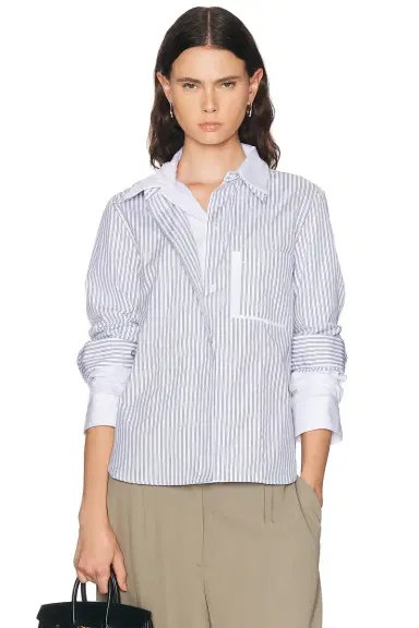 TWP Double Layer Boyfriend Top | Thumbnail 1 TWP Double Layer Boyfriend Top | Thumbnail 1