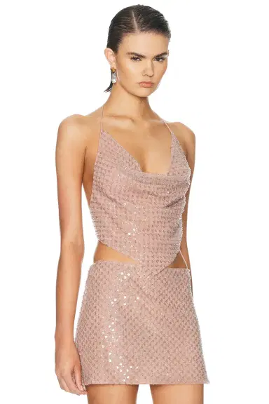 retrofete Bethely Sequin Top | Thumbnail 2 retrofete Bethely Sequin Top | Thumbnail 2