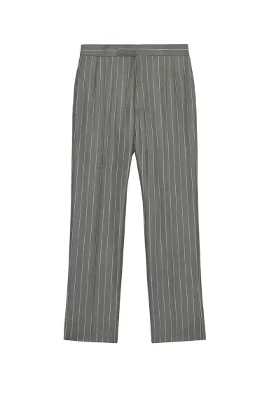 Thom Browne Fit 1 Backstrap Wool Flannel Chalk Stripe Trouser | Thumbnail 5 Thom Browne Fit 1 Backstrap Wool Flannel Chalk Stripe Trouser | Thumbnail 5