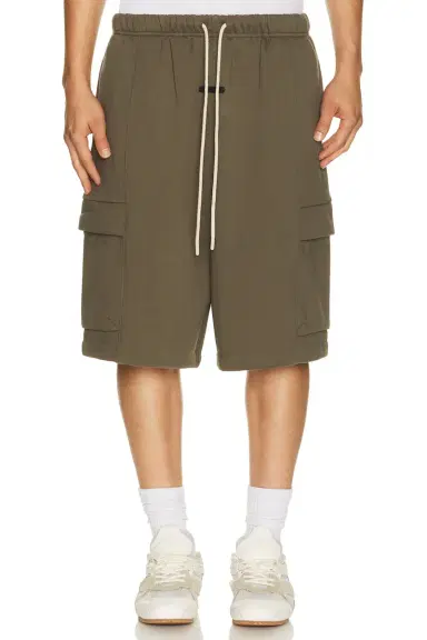Fear of God ESSENTIALS Cargo Basketball Short | Thumbnail 1 Fear of God ESSENTIALS Cargo Basketball Short | Thumbnail 1