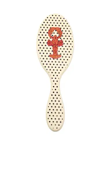 Solar Eclipse Hand-painted Lobster Amazing Hair Day Brush | Thumbnail 1 Solar Eclipse Hand-painted Lobster Amazing Hair Day Brush | Thumbnail 1