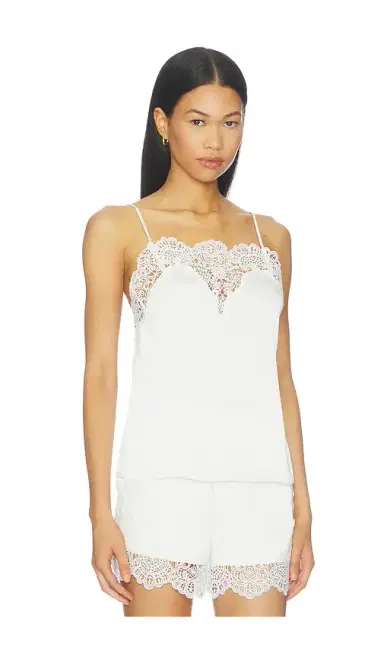 Generation Love Alisa Lace Combo Hammered Satin Cami | Thumbnail 2 Generation Love Alisa Lace Combo Hammered Satin Cami | Thumbnail 2