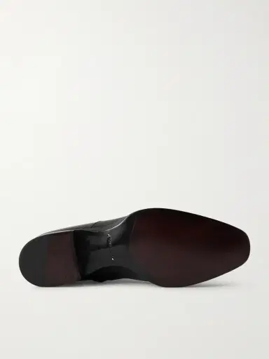 Tom Ford Elkan Burnished-Leather Chelsea Boots - Men | Thumbnail 3 Tom Ford Elkan Burnished-Leather Chelsea Boots - Men | Thumbnail 3