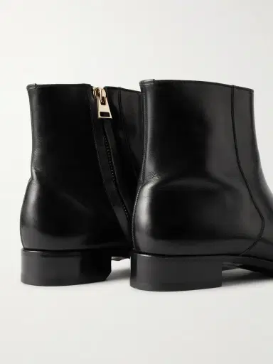 Tom Ford Elkan Burnished-Leather Chelsea Boots - Men | Thumbnail 5 Tom Ford Elkan Burnished-Leather Chelsea Boots - Men | Thumbnail 5