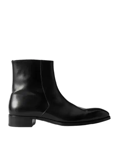 Tom Ford Elkan Burnished-Leather Chelsea Boots - Men | Thumbnail 1 Tom Ford Elkan Burnished-Leather Chelsea Boots - Men | Thumbnail 1