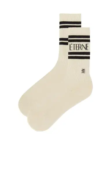 ÉTERNE Cotton Logo Sport Sock | Thumbnail 2 ÉTERNE Cotton Logo Sport Sock | Thumbnail 2