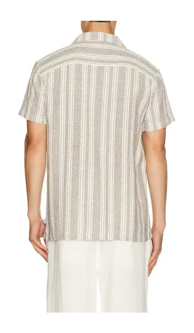 Vintage Summer Basket Weave Camp Shirt | Thumbnail 2 Vintage Summer Basket Weave Camp Shirt | Thumbnail 2