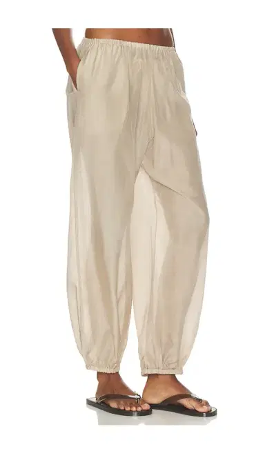 DONNI. The Silk Cotton Sheer Balloon Pant | Thumbnail 2 DONNI. The Silk Cotton Sheer Balloon Pant | Thumbnail 2