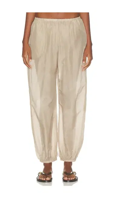 DONNI. The Silk Cotton Sheer Balloon Pant | Thumbnail 1 DONNI. The Silk Cotton Sheer Balloon Pant | Thumbnail 1