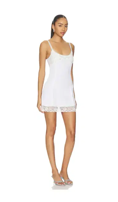 Frankies Bikinis Summer Sonnet Satin Mini Dress | Thumbnail 2 Frankies Bikinis Summer Sonnet Satin Mini Dress | Thumbnail 2