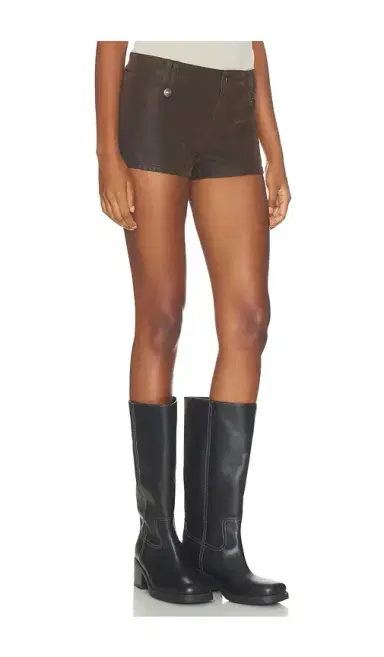 Free People Vagabond Suede Short | Thumbnail 2 Free People Vagabond Suede Short | Thumbnail 2