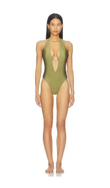 Runaway The Label Sicily Deep-v One Piece Swimsuit | Thumbnail 1 Runaway The Label Sicily Deep-v One Piece Swimsuit | Thumbnail 1