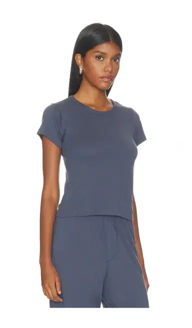 Eterne Cotton Short Sleeve Baby Tee | Thumbnail 2 Eterne Cotton Short Sleeve Baby Tee | Thumbnail 2