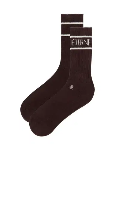 ÉTERNE Cotton Logo Sport Sock | Thumbnail 2 ÉTERNE Cotton Logo Sport Sock | Thumbnail 2