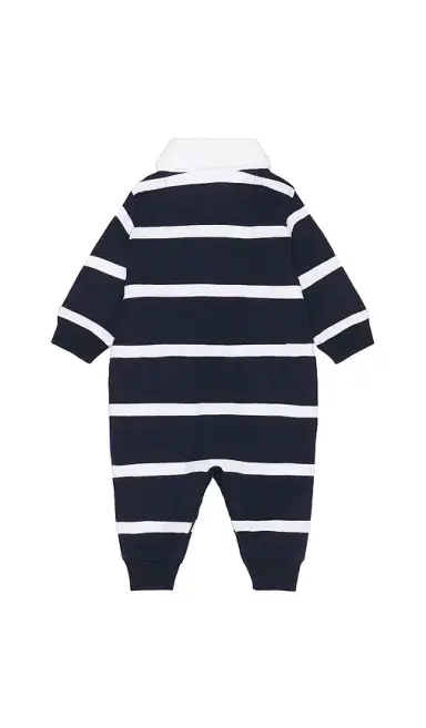 Polo Ralph Lauren Baby Striped Cotton Rugby Coverall | Thumbnail 2 Polo Ralph Lauren Baby Striped Cotton Rugby Coverall | Thumbnail 2
