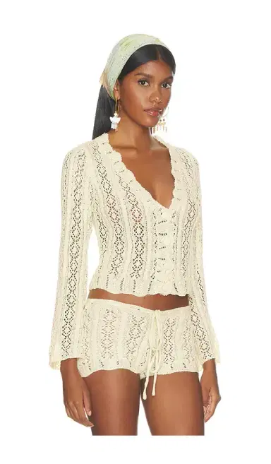 SNDYS Crochet Cardigan | Thumbnail 2 SNDYS Crochet Cardigan | Thumbnail 2