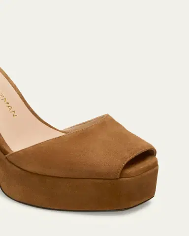 Stuart Weitzman 110mm Sabrina Suede Platform Sandals | Thumbnail 4 Stuart Weitzman 110mm Sabrina Suede Platform Sandals | Thumbnail 4