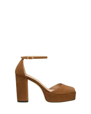 Stuart Weitzman 110mm Sabrina Suede Platform Sandals | Thumbnail 1 Stuart Weitzman 110mm Sabrina Suede Platform Sandals | Thumbnail 1