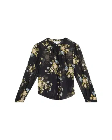 Veronica Beard Ashlynn Floral Silk Blouse | Thumbnail 1 Veronica Beard Ashlynn Floral Silk Blouse | Thumbnail 1
