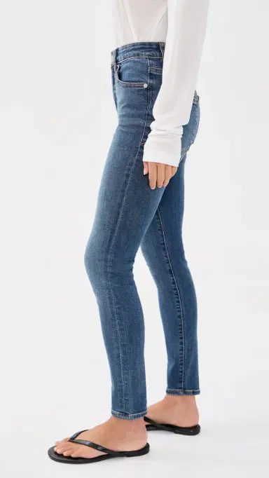 Good American Good Legs Skinny Jeans Blue4 | Thumbnail 4 Good American Good Legs Skinny Jeans Blue4 | Thumbnail 4