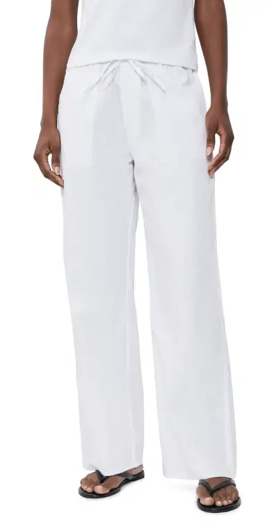 Sold Out NYC The Easy Drawstring Pants White M | Thumbnail 1 Sold Out NYC The Easy Drawstring Pants White M | Thumbnail 1