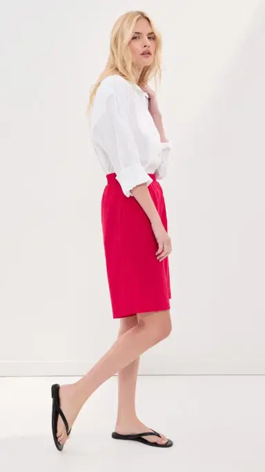 LE BOP Frances Bermuda Shorts Red | Thumbnail 4 LE BOP Frances Bermuda Shorts Red | Thumbnail 4