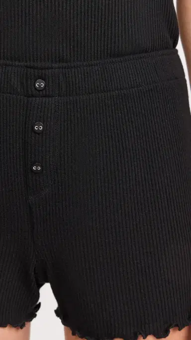 PJ Salvage Textured Essentials horts Black | Thumbnail 6 PJ Salvage Textured Essentials horts Black | Thumbnail 6
