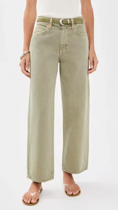 SLVRLAKE Hunter Crop Jeans 29 Palms | Thumbnail 2 SLVRLAKE Hunter Crop Jeans 29 Palms | Thumbnail 2