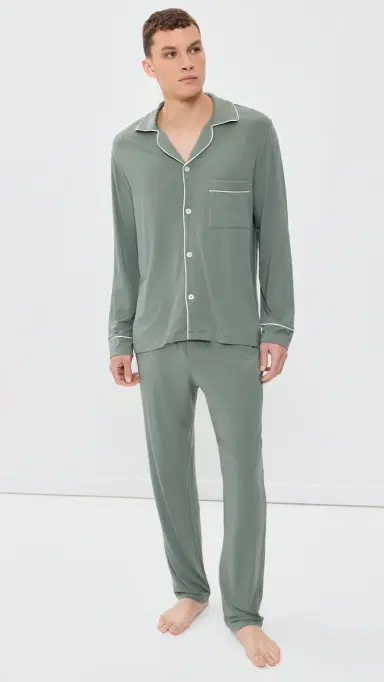 Eberjey William Long Pajamas et Desert age/ | Thumbnail 2 Eberjey William Long Pajamas et Desert age/ | Thumbnail 2