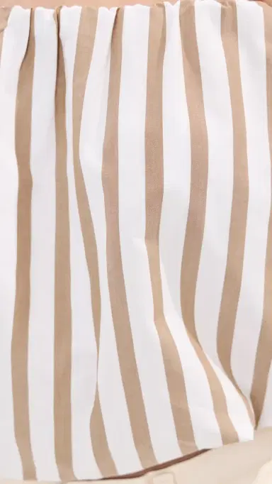 LE BOP Anita Blouse Khaki/White Stripe | Thumbnail 6 LE BOP Anita Blouse Khaki/White Stripe | Thumbnail 6