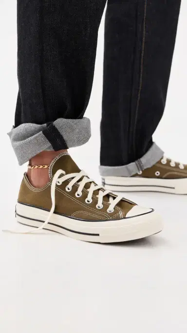 Converse Chuck 70 Canvas Sneakers Bog Down/Egret/Black M 4/ W 6 | Thumbnail 3 Converse Chuck 70 Canvas Sneakers Bog Down/Egret/Black M 4/ W 6 | Thumbnail 3