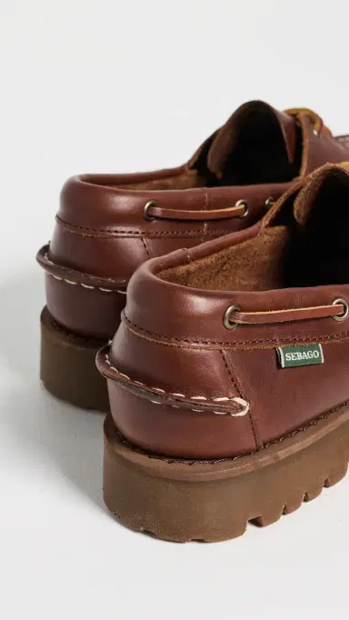 Sebago Ranger Waxy Lug Boat Shoes Brown-Gum | Thumbnail 3 Sebago Ranger Waxy Lug Boat Shoes Brown-Gum | Thumbnail 3