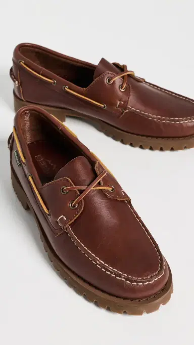 Sebago Ranger Waxy Lug Boat Shoes Brown-Gum | Thumbnail 4 Sebago Ranger Waxy Lug Boat Shoes Brown-Gum | Thumbnail 4