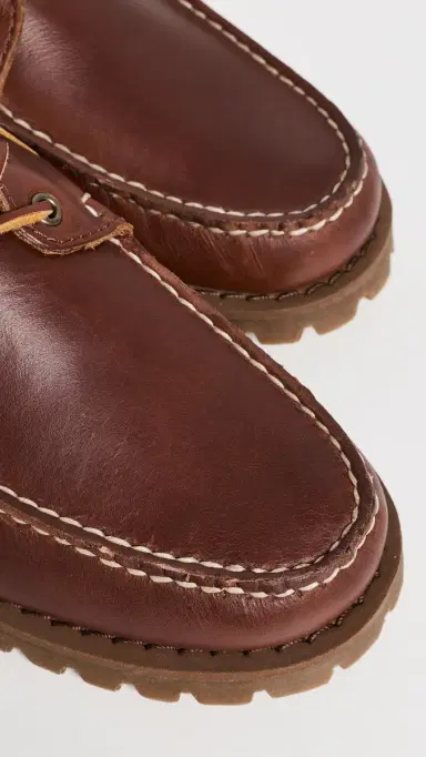 Sebago Ranger Waxy Lug Boat Shoes Brown-Gum | Thumbnail 5 Sebago Ranger Waxy Lug Boat Shoes Brown-Gum | Thumbnail 5